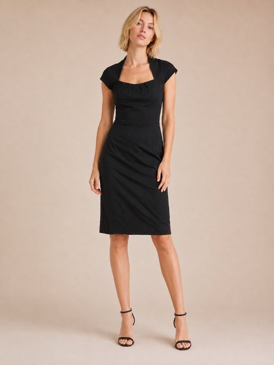 White House Black Market Dresses & Skirts - 2/$30 White House Black Market Square Neck Cap Sleeve Sheath Dress 4 #A3334